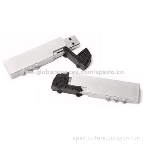 Truck USB Stick with 16GB Storage Capacity, Supports Password Protection and Bootable Function
